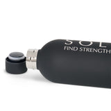 Solace Bottle – 750ml Matte Black Stainless